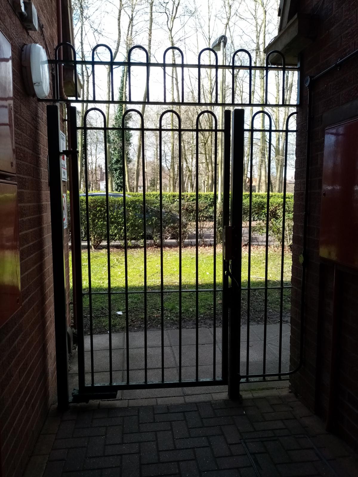 New Security Gates Installed at Lanchester Court Norwich Housing Society