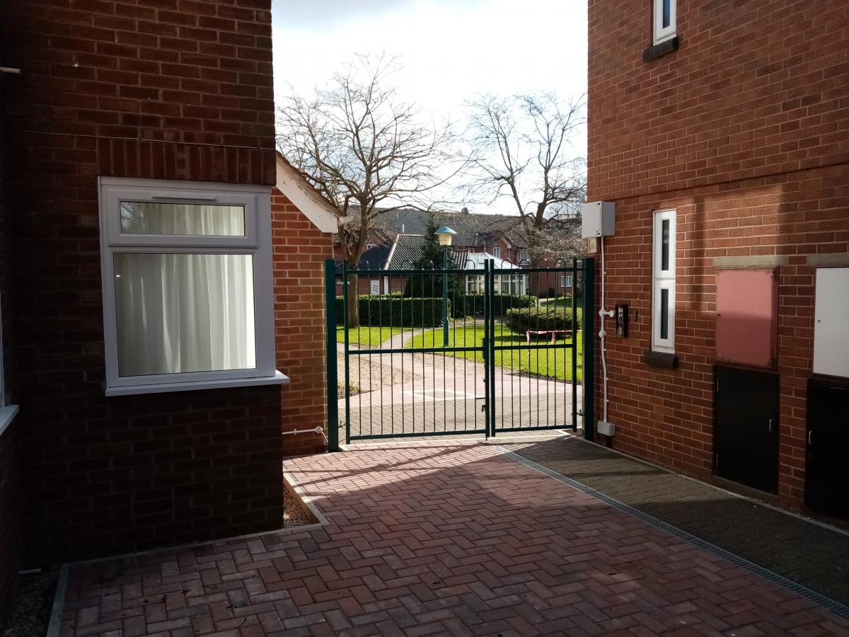New Security Gates Installed at Lanchester Court Norwich Housing Society